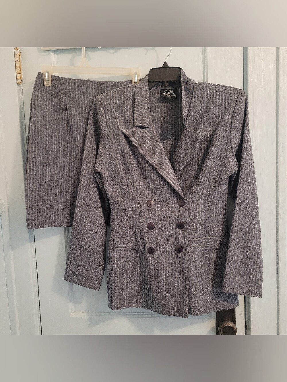 Professional Vintage Suit Skirt Set